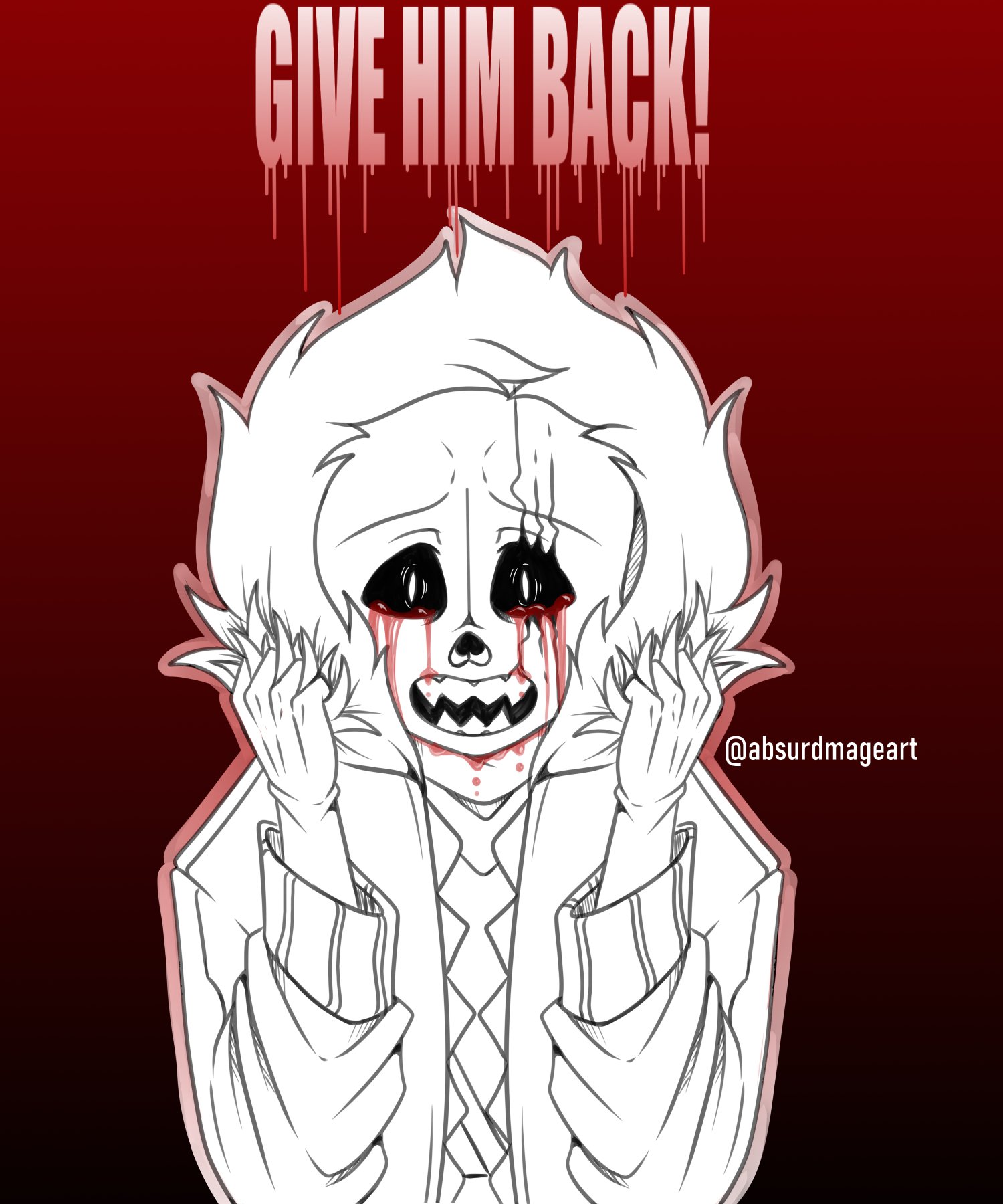 Absurdmage Art So Many People Seemed Sad So I Gave Him Back Undertale Undertaleau Swapfellred Fellswap Sans Papyrus Art Myart Digitalart Fanart T Co 3nnjsdkqkg Twitter