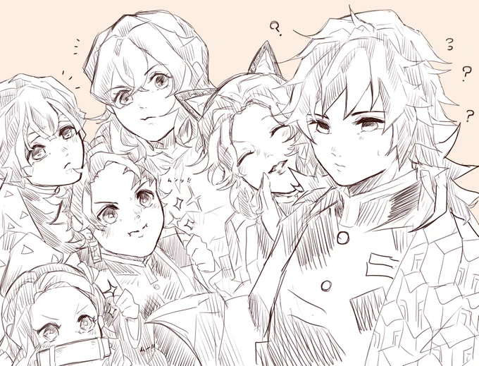 落書き??
皆大好き水柱? 