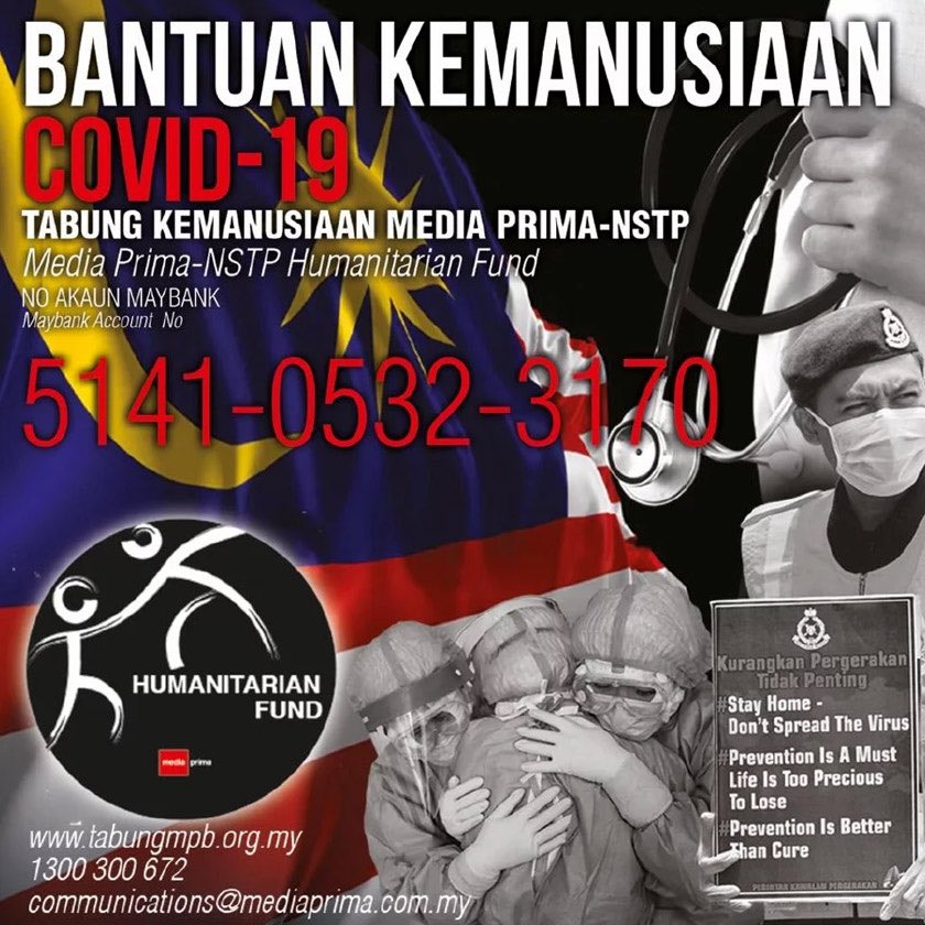 8. Media Prima BerhadBantuan Kemanusiaan Covid-19Media Prima - NSTP Humanitarian Fund Maybank514105323170