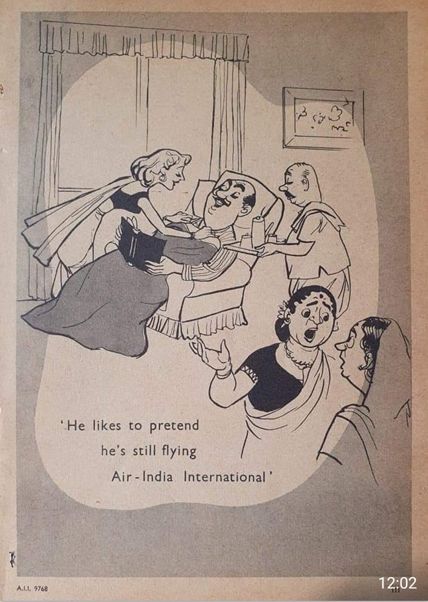 ashoklalla's tweet photo. Vintage Air-India advertising. From a time when the Maharaja epitomized the finest air travel experience in the world. https://t.co/r4l3mBQpX0