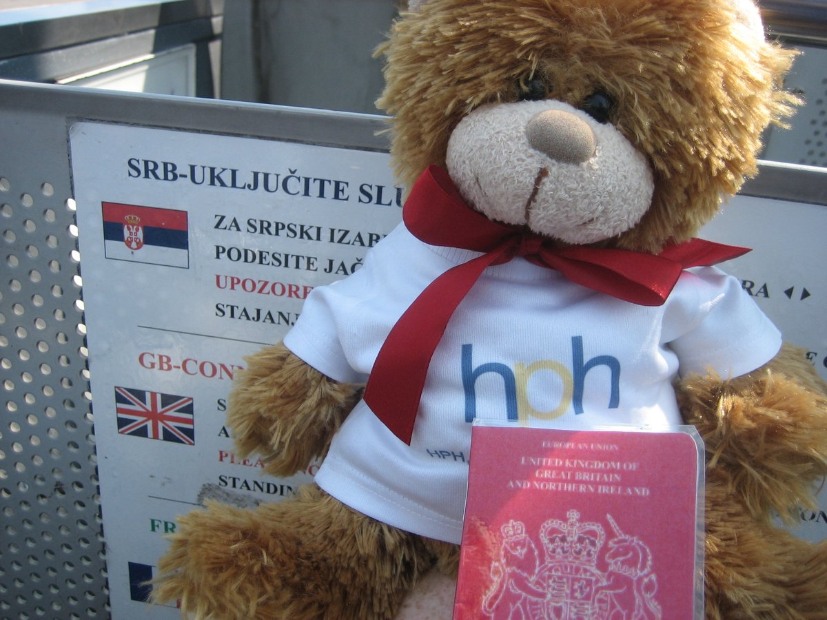 In freer times (and yes it is a word - I checked!) when HumPHrey was able to travel the world, he was found waiting at this checkpoint. Any guesses where he was going? #wheresHumPHrey