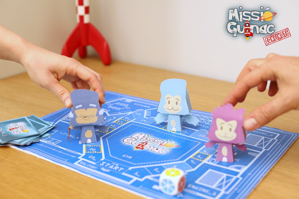 🦠🚀 Un #virus se ha colado en la nave de los #Bonsu y no pueden salir ¿Seréis capaces de conseguir las claves para vencerlo?

Este #findesemana os proponemos un #juegodemesa para toda la #familia. Os lo podéis descargar 👉🏻bit.ly/2KrzE7N

#JuntosSaldremosAdelante