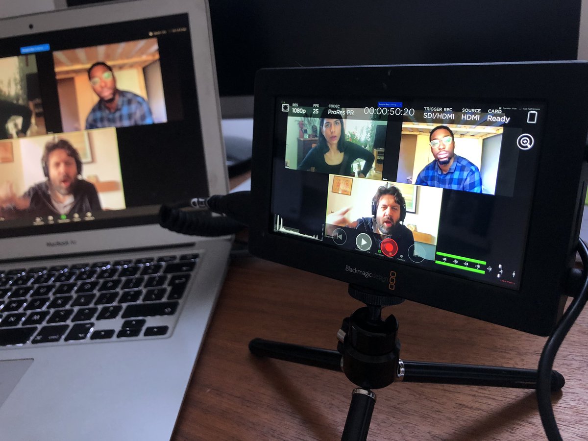 fndigital's tweet photo. Today we’re filming for a project on the lockdown... while in lockdown. https://t.co/XjyKSNgCAp