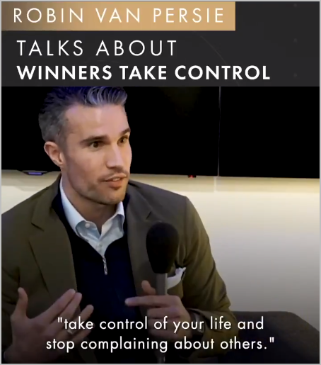 HILLINGAR's tweet photo. This is Robin Van Persie talking about his 13 yr old complaining about his football team. Very apt for most parent's with teenagers but also surprisingly relevant for many work colleagues.
"Take control of YOUR life &amp; stop complaining about others.
https://t.co/TUHAfMTy2X
#THINK https://t.co/SqGfggI2Gd