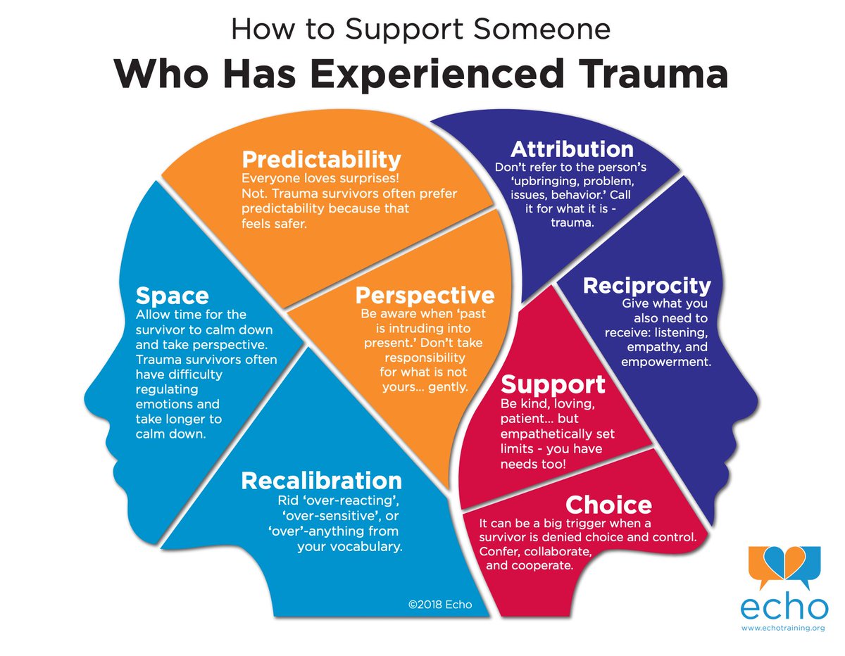 Trauma informed practice will be essential to support our clients in the aftermath of the  #COVID19 pandemic. Image credit:  @EchoTrainingOrg8./