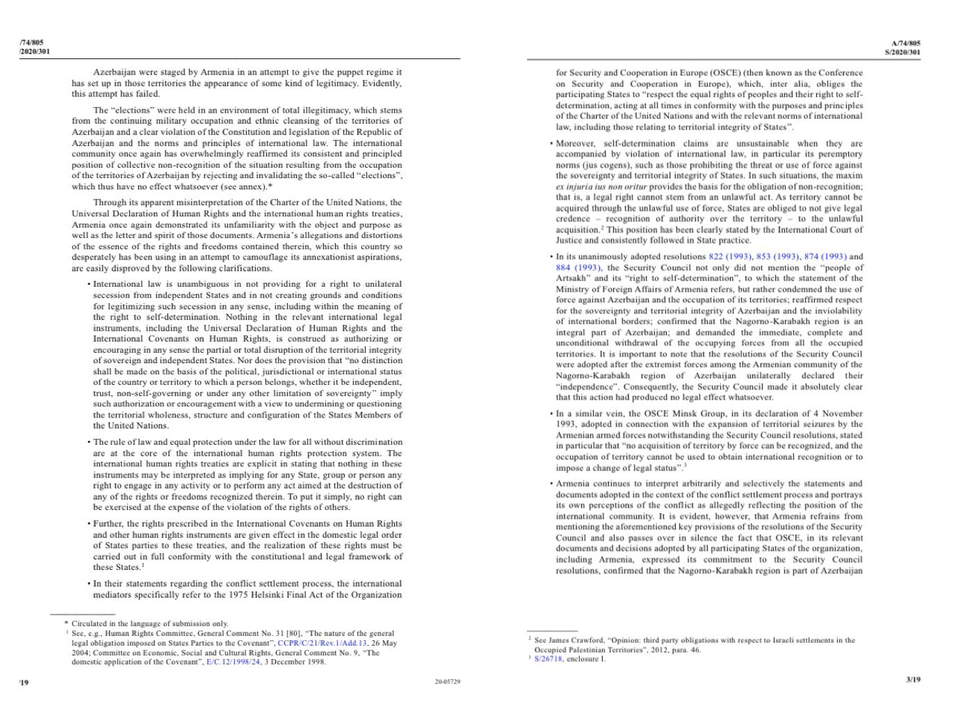 Mfa Azerbaijan En Twitter Letter From Azmissionun Addressed To The Un Secretary General Antonioguterres On The So Called Elections Held In The Occupied Nagornokarabakh Region Of On 31 March Was Circulated Mfa Azerbaijan En Twitter Letter From Azmissionun Addressed To The Un Secretary General Antonioguterres On The So Called Elections Held In The Occupied Nagornokarabakh Region Of On 31 March Was Circulated