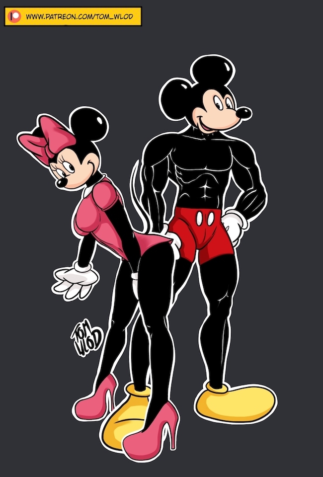 Tom Wlod on Twitter: "Mickey and Minnie. #mickey #minnie #disney # mickeymouse #minniemouse #fanart #cartoon #fitnesscouple #pinup #sexy  https://t.co/ysrsiEzyJP https://t.co/MZMUu3Z8UO" / X