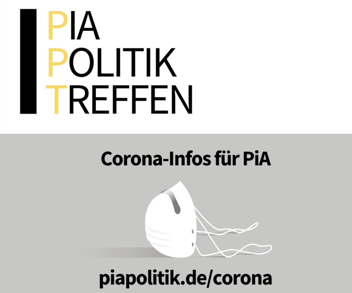 PiaPolitikTreff's tweet photo. #Infos für #PiA zu #Corona https://t.co/ynaOW7bu0G @BPtKpolitik @bvvp_bund @DPtVfuerJungePT @bvvp_JF @DPtVBund @VPPimBDP @BDPeV  @SystemischeG @PiAimStreik @NrwPia @tazgezwitscher @SZ @faznet @PiAForumBerlin @PiABnds @ost_pia https://t.co/Mh3k40Z6M0