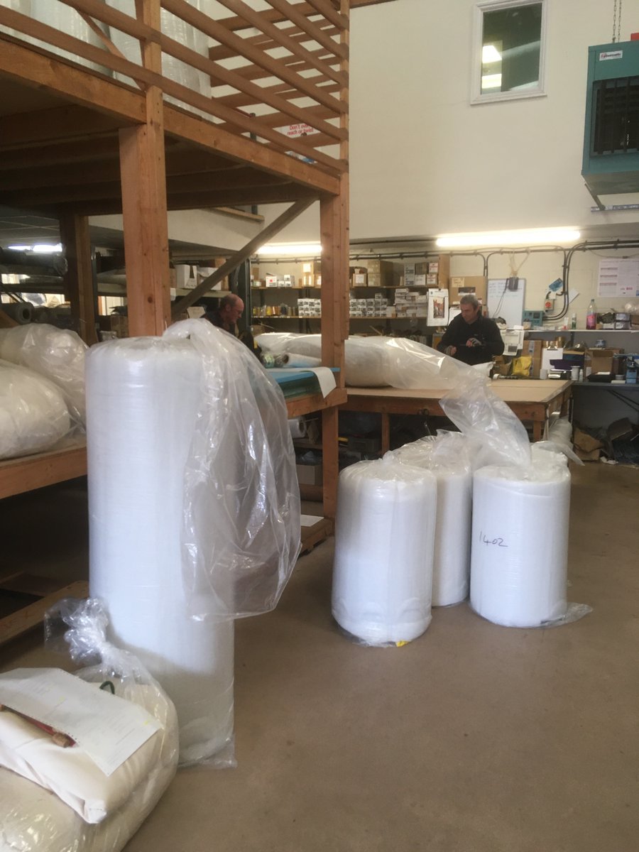 Orders being picked and packed just in time for the weekend.
#upholstery #curtainmakers #traditionalupholstery #workfromhome #gloverbros