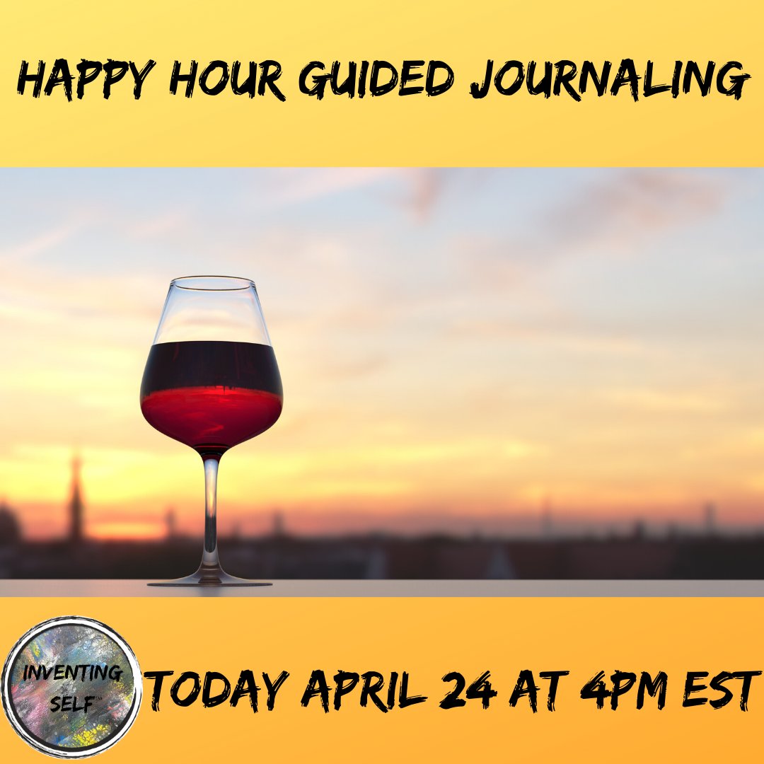 Inventingself's tweet photo. TGIF! Join us today for group journaling at 4pm EST. Click to register: https://t.co/1x9BGNKg6K
#InventingSelf #BetterUBetterUniverse #BUBU #journaling #FeelGoodFriday #Happiness #workshops #StayHome #StayConnected https://t.co/78AlSCtACb