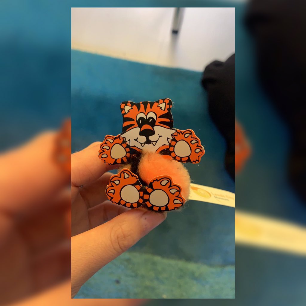 ❗️Check this out❗️

A little piece of <a href="/LeedsCityMuseum/">Leeds City Museum</a> history. Laurie got this adorable tiger pom-pom from City Museum when it reopened in 2008 😱