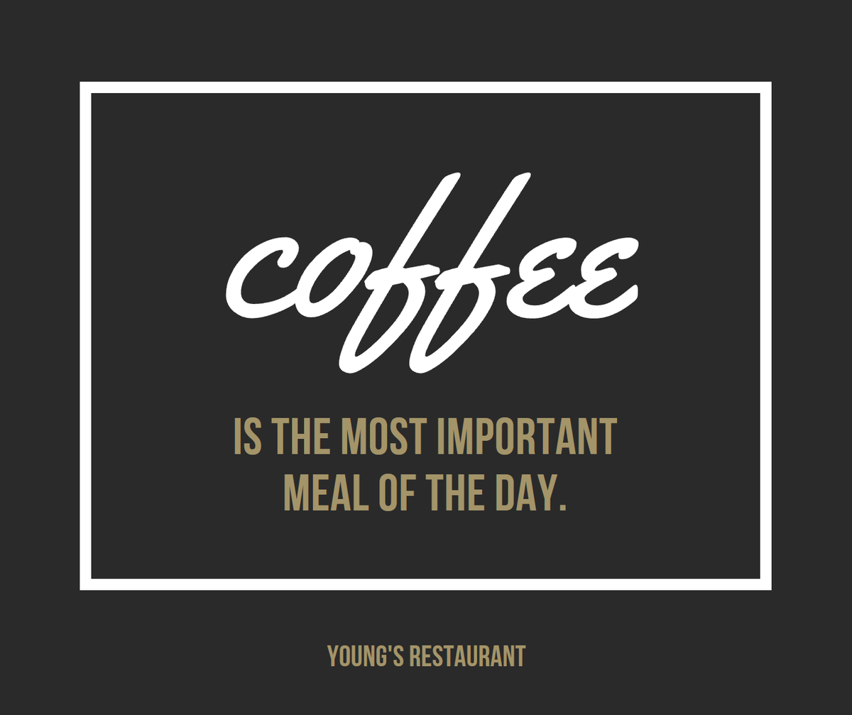YoungsRestrnt's tweet photo. ...and most important for getting your Friday morning started!

Stay safe, be well!

#EatAtYoungs #coffee #tgif https://t.co/rzwwodnFZn