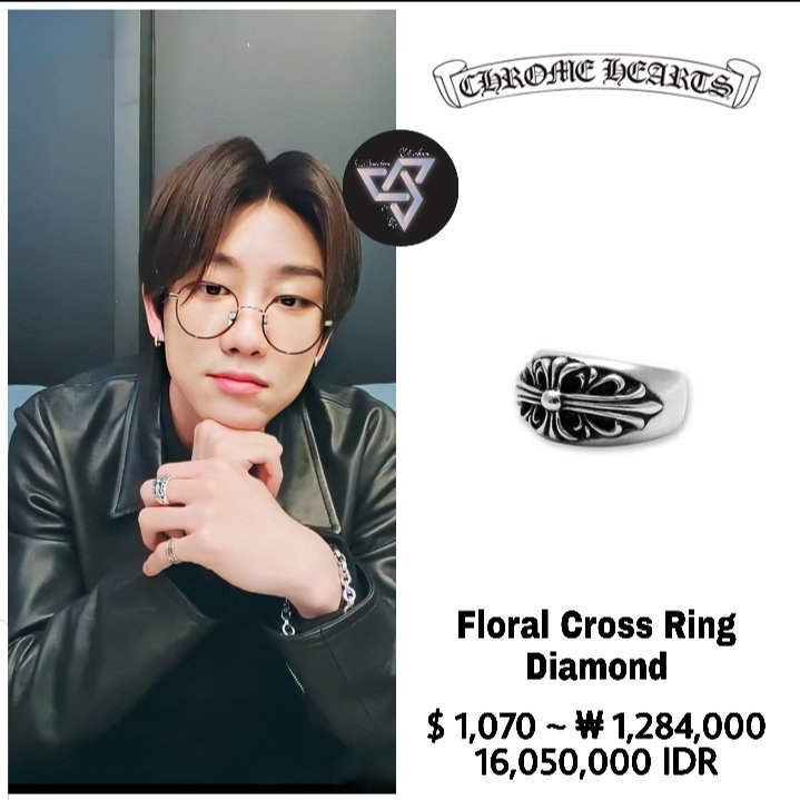 The8 wore Chrome Hearts Ring in Seventeen Vlive (22-04-2020