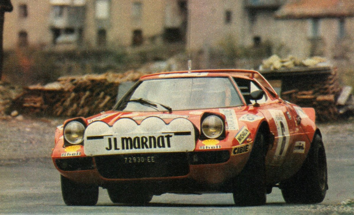 LANCIA STRATOS n° 2 TOTAL TOUR DE FRANCE AUTO 1981 DARNICHE DECAL 1/43e