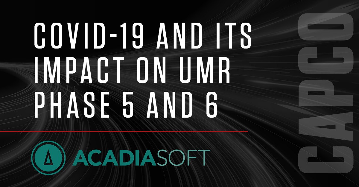 AcadiaSoft_'s tweet image. Check out our joint blog post with @Capco about what the delay in #UnclearedMarginRules means for the industry, including potential advantages of the delay: hubs.ly/H0pRRm40