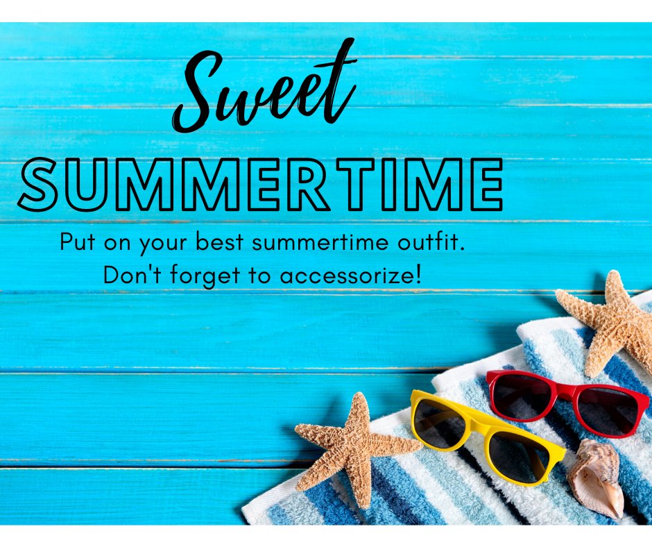 Today's Spirit Week theme is Sweet Summertime! Remember to comment below with your pictures!