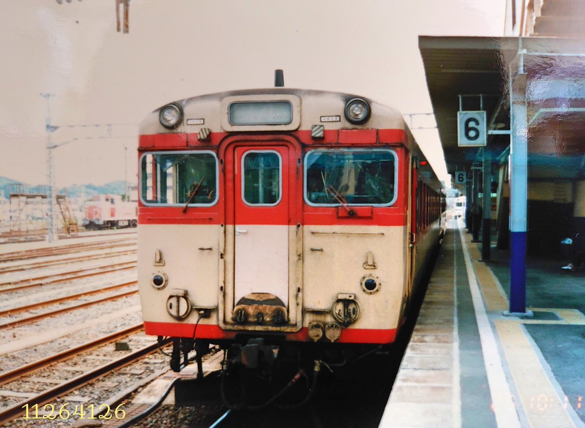 常磐線・平駅(現・いわき駅) 1989年頃だったかな。 451系＋717系の仙台