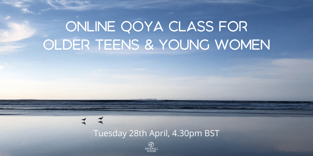 Following success of previous online #Qoya classes for teens &amp; young women, my next class is on Tues 28th April at 4.30pm BST and will continue on a weekly basis🙋‍♀️

Sign up here &amp; I'll send you a Zoom link to access the class ➡️ bit.ly/2VicRSf