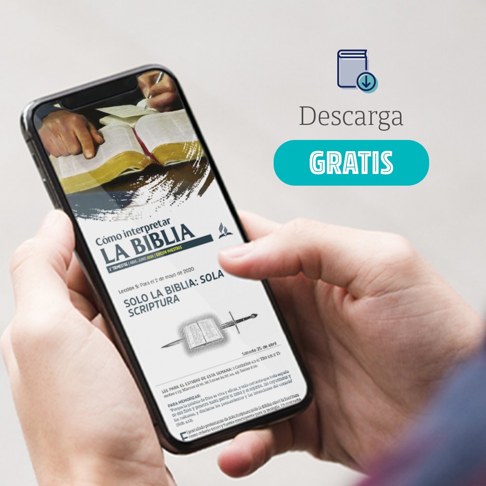 Ya están disponibles TODAS las lecciones del 2do trimestre de forma GRATUITA 🤩. Además, puedes leer y descargar las lecturas complementarias 📚. 

➡️ Visita: bit.ly/2y8hKUx