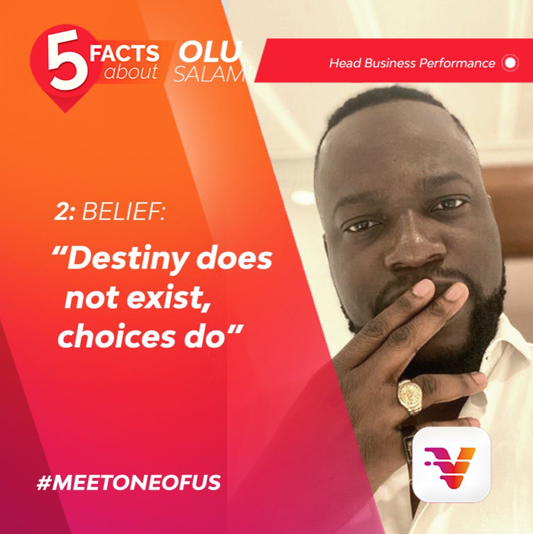 vbankng's tweet image. On this week’s #meetoneofus, meet @Olukunle_S, our Head of Business Performance.

He’s probably the best FIFA player in the team, so watch out when you meet him and a game of FIFA is involved.

Being able to attach pictures to transaction receipt is his best V bank app feature.
