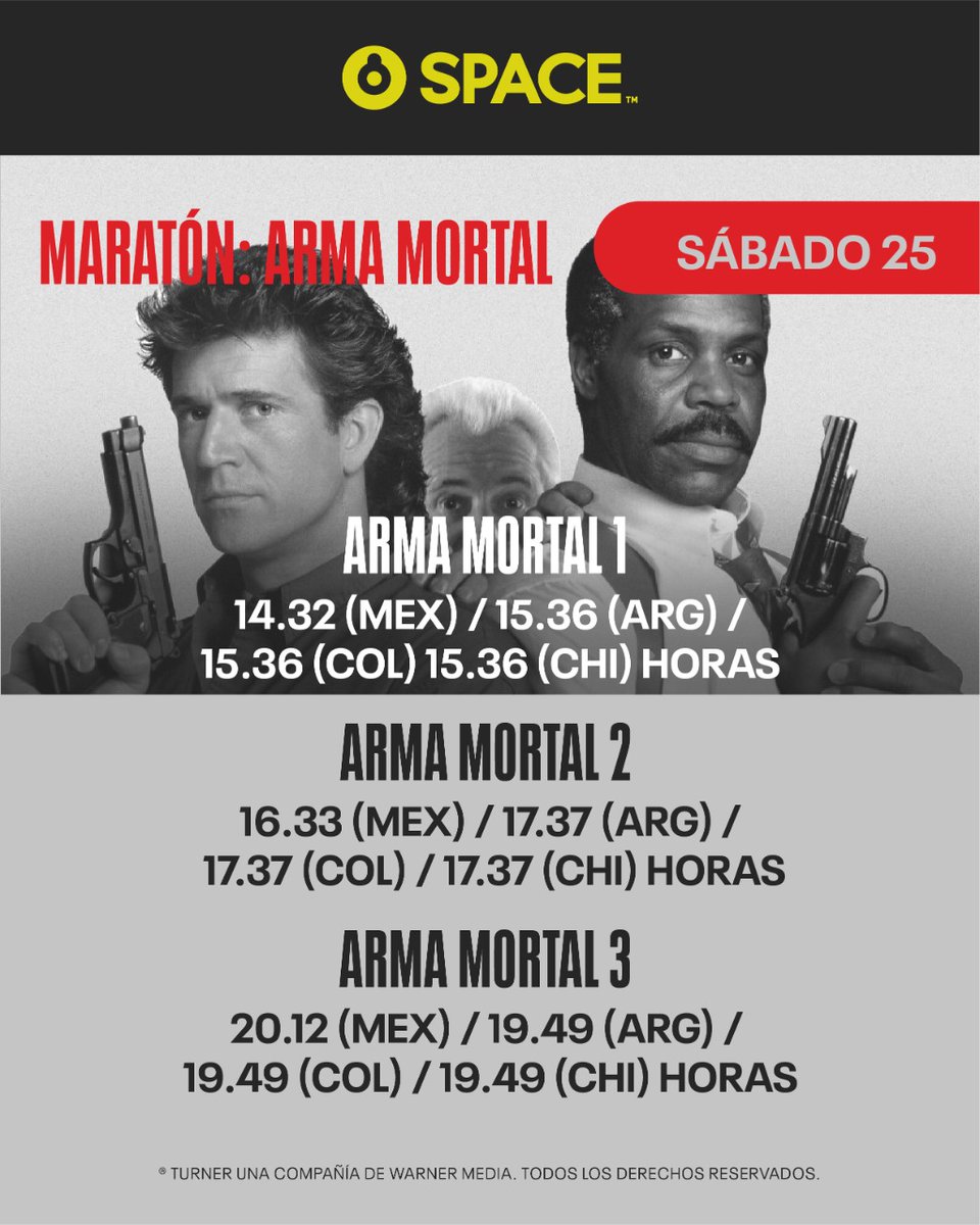 WarnerMediaPR's tweet photo. ¿Planes para este fin de semana?
Te compartimos la mejor programación de @canalspace para ver a partir de hoy
#TeAcompañamosEnCasa https://t.co/x73tsn5HDs
