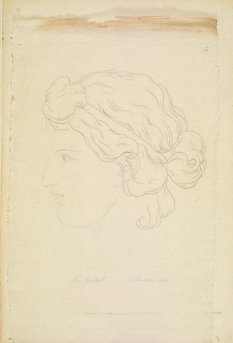 "Principles of beauty relative to the human head", by Alexander Cozens. Selected by Anne Evenhaugen at our  @americanart &  @smithsoniannpg  Library. Visual representations of beauty and personality in the late 1700s with mix & match hairstyles:  https://s.si.edu/3bB77bY 