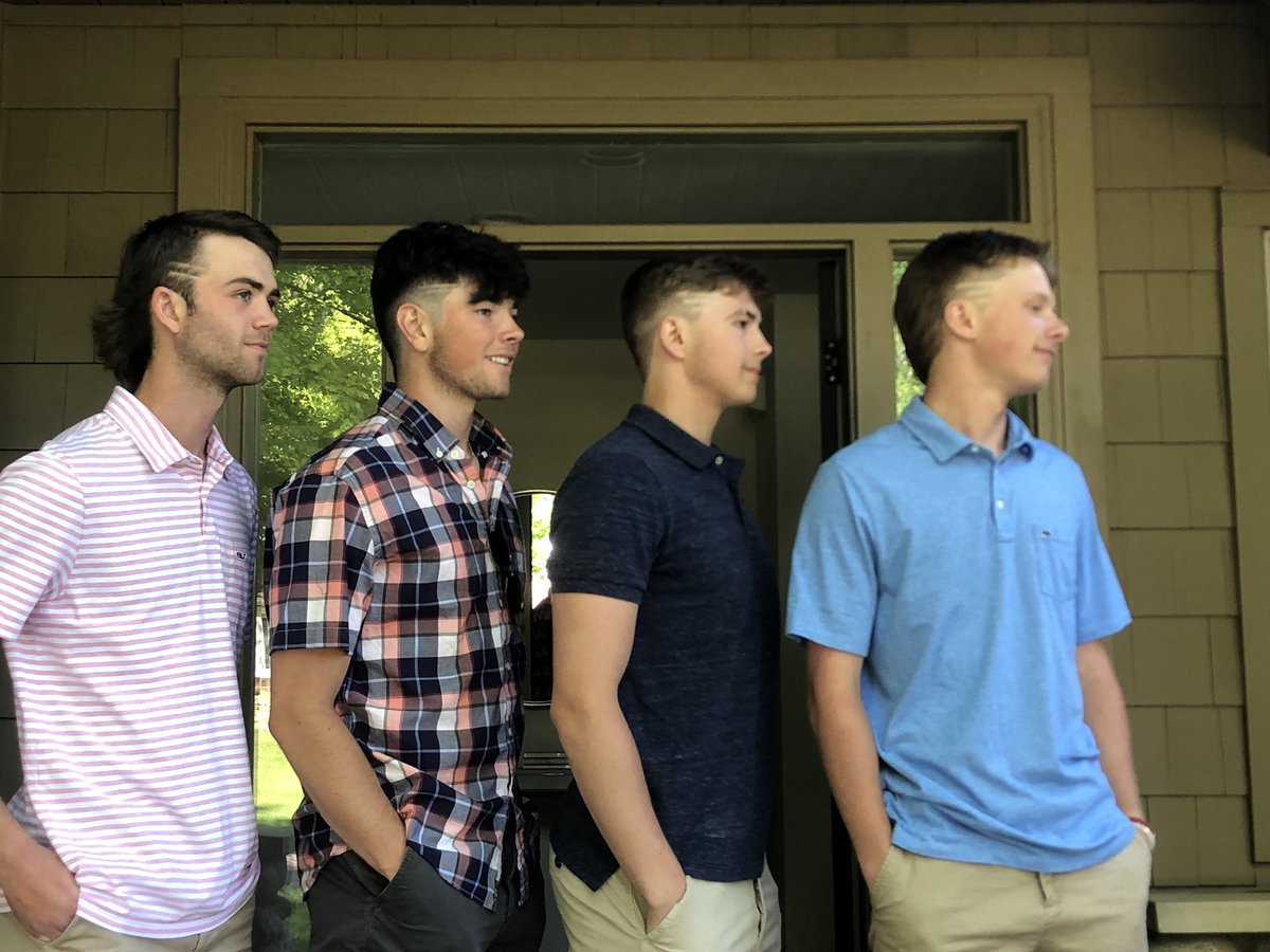 rjrenk's tweet photo. After a tough loss to @stabaseball in the 2019 State Championship game, these @bsmbaseball Seniors worked very hard in the off-season and were ready to make another run at the Championship. They are a GREAT group of guys! @bsmredknights #mshslSeniorSalute #AllInThisTogether https://t.co/jfwOdyiDNC