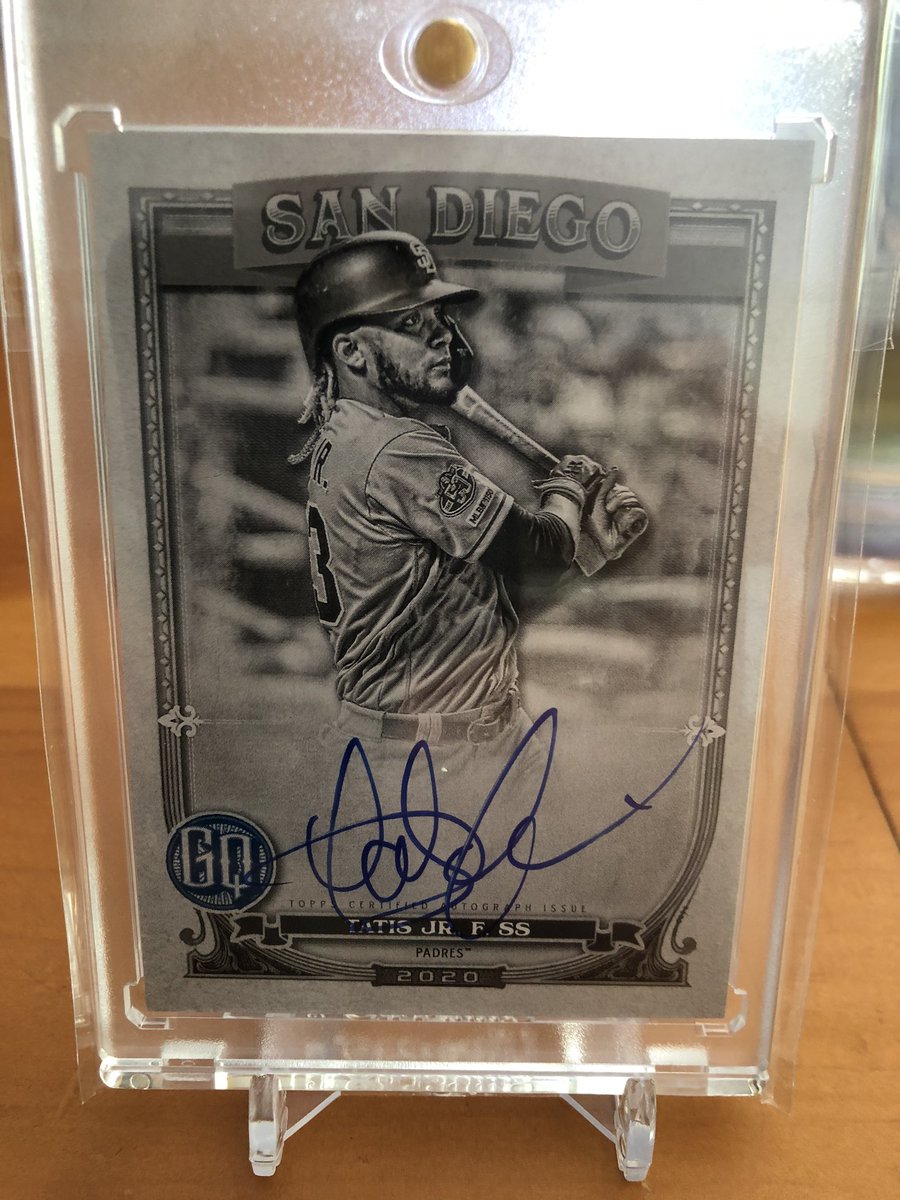 Fernando Tatis Jr 2020 Gypsy Queen BW Auto /50 $150