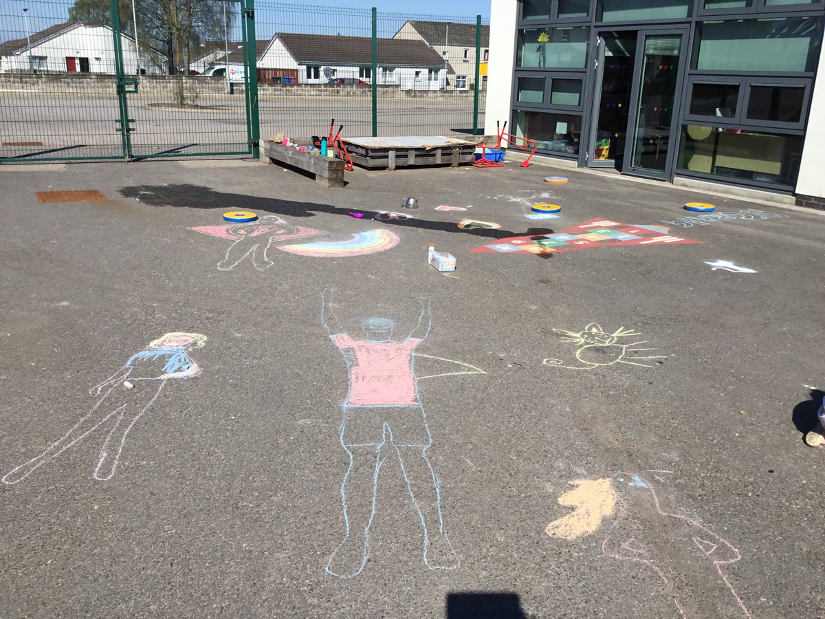 KeithHub1's tweet photo. Problem solving and shadow art outside this afternoon. A lovely sunny day to end another great week! https://t.co/QKerwEmFHP
