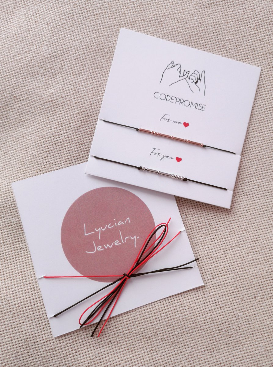 ✨925 ayar gümüş mors alfabeli CODE'PROMISE* 2'li bileklik setini #ÇEKİLİŞ ile 1 şanslı kişiye hediye ediyoruz! Çekilişe katılmak için bu tweeti RT'leyip bizi takip etmeniz yeterli! ❤️ Çekiliş 1 Mayıs saat 23:59'da sona erecektir. Bol şans! 🌸