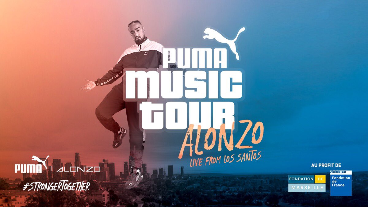 CaMaKStream's tweet photo. RDV ce soir 21h, en direct de Los Santos sur GTA V avec @PUMA et @Alonzopsy4 sur https://t.co/jFh6gFuzdn🔥

Vos dons seront au profit de @Fondationfrance #MarseilleSolidaire 🙏

#PumaMusicTour #StrongerTogether https://t.co/Bfto1TvA3Q