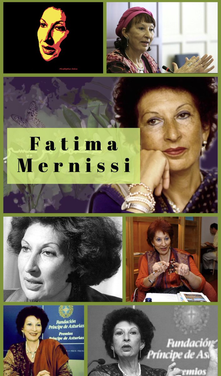 LesCrieuses's tweet photo. C’est bientôt l’heure du portrait du jour! A l’occasion du Ramadan nous avons voulu mettre en avant une femme qui a étudié et défendu la place des femmes. Fatima Mernissi, plumes féminines qui a marqué son pays et le monde musulman.
#RamadanMubarak https://t.co/E8rGP65GYu