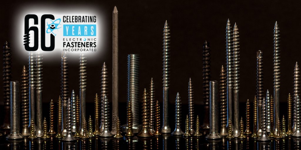 Did you know early screws had to be handmade and no two screws were ever alike? All that changed, however, in 1928, when the National Screw Thread Commission established a standard for screw threads for interchangeability. #electronicfasteners #nutsandbolts