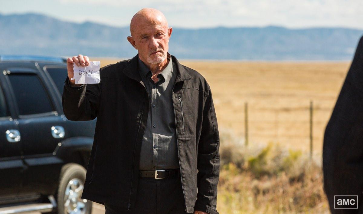 BetterCallSaul's tweet image. We wanna be like Mike. Look back at the #BetterCallSaul moments that prove he’s the baddest motherf***er you’ll ever meet: bit.ly/2KyjV6N