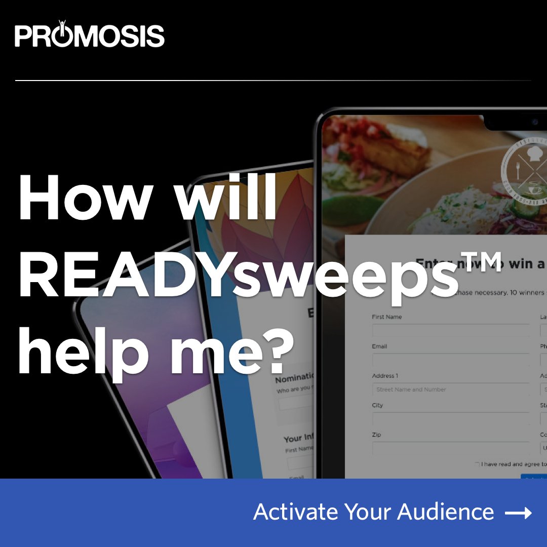Thanks for your great response to our READYsweeps platform launch. A few of you asked great questions about the service, so we put together this sweet one-pager to provide all of you some answers.
readysweeps.com

Questions?
promosis.com/contact
