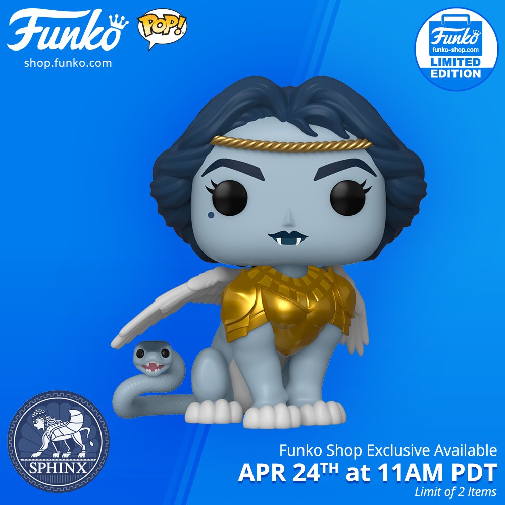 Funko Shop Exclusive Item Pop Myths Sphinx : funkopop