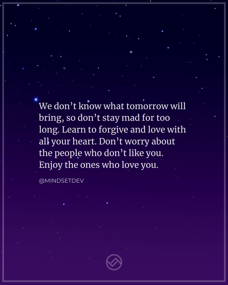mindsetdev's tweet photo. Forgive, forget, and move on. Life is too short to dwell on negativity. Fill your life with love and positivity! π #PositiveMindsetDev #PositivelifewithMindsetDev #MindsetDevLiving #MindsetDevLife #positivityquotes #dailypositivity #positivitylife https://t.co/zGKjoP2GCW