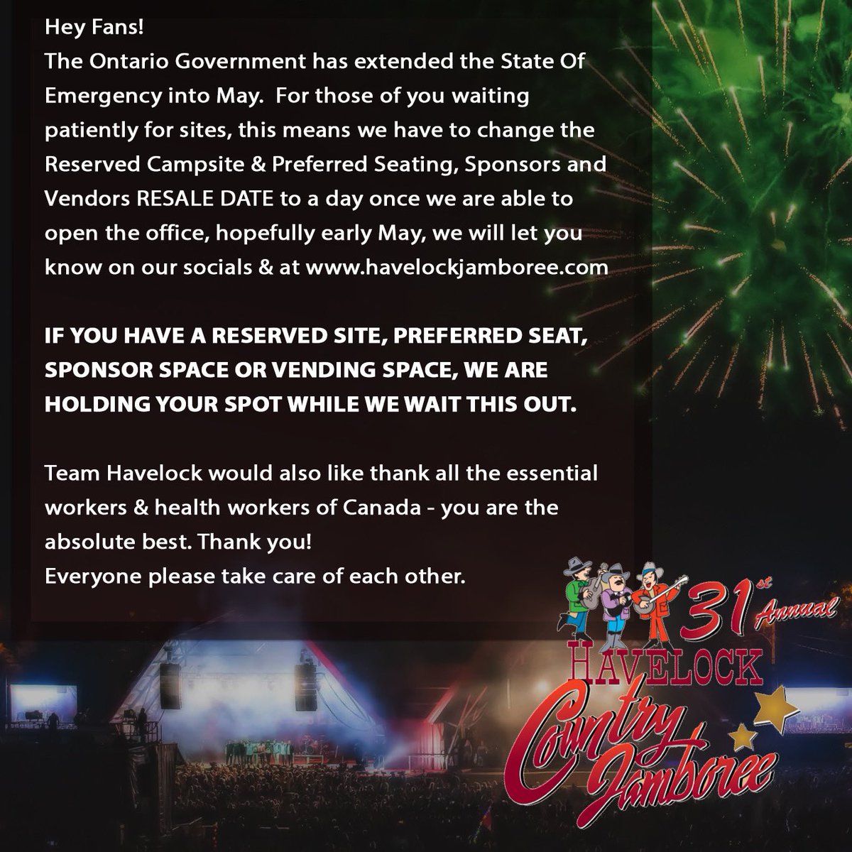 Havelock Country Jam tweet media