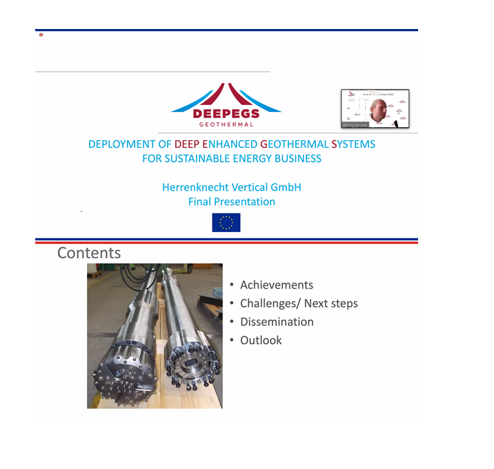 #DennisVollmar from #HerrenknechtVertical shared his team achievements using #mudhummer technology during #DEEPEGS project 

#DEEPEGSpublications