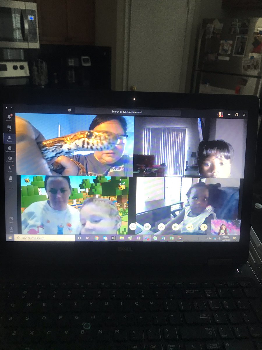 AndersJanders's tweet photo. I got to join @meagan_mercer and @lislocey75 kindergarten @NESBlazers in @MicrosoftTeams meetings yesterday (yes, I said KINDER). I brought a friend to show off as well! @emsisdits, you'd be proud of the tech use going on over here! #EMSdistancelearning #EMSPROUD #SonnytheSnake https://t.co/fGYJlj31dI