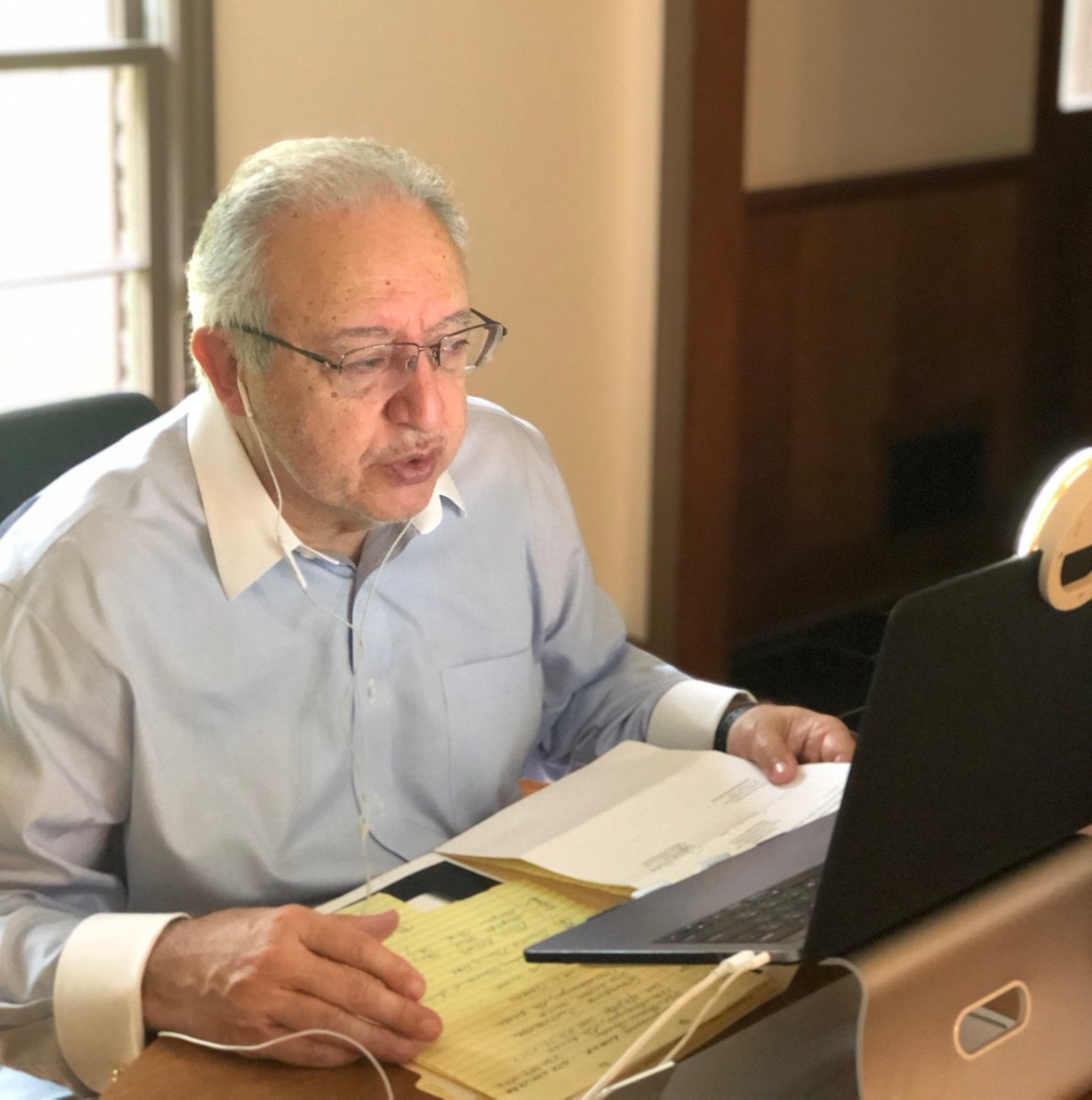 JosephMToddPC's tweet photo. You CAN teach an old dog new tricks! Joe's old school when it comes to technology. So proud of how quickly he mastered virtual hearings! Thanks Georgia Courts & Judges who have worked so hard to make it a seamless process, allowing our clients to still have their day in court. https://t.co/HLjNOoZVbE