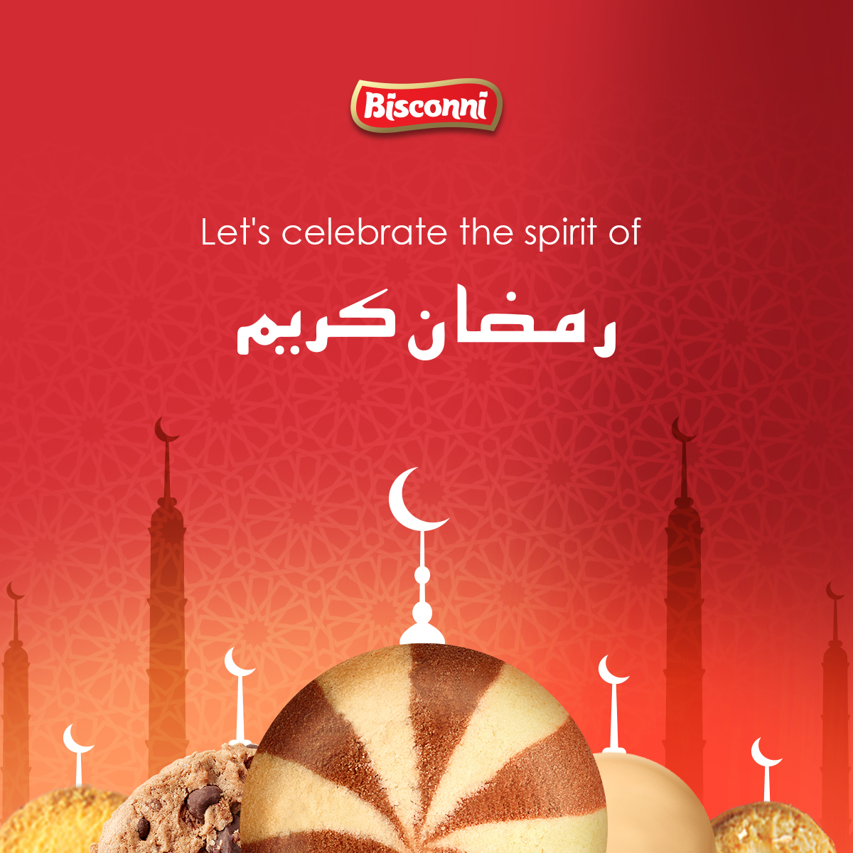 Wishing you all Ramadan Mubarak! Let’s celebrate the joy and blessings brought by this holy month while keeping ourselves and our loved ones safe. #رمضان_مبارك  #Bisconni #StayHomeStaySafe