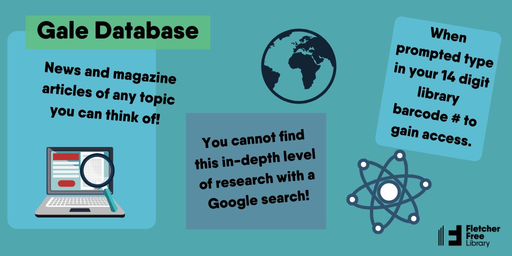 Doing research while staying at home? We’ve got you covered! fletcherfree.org/ResearchTools