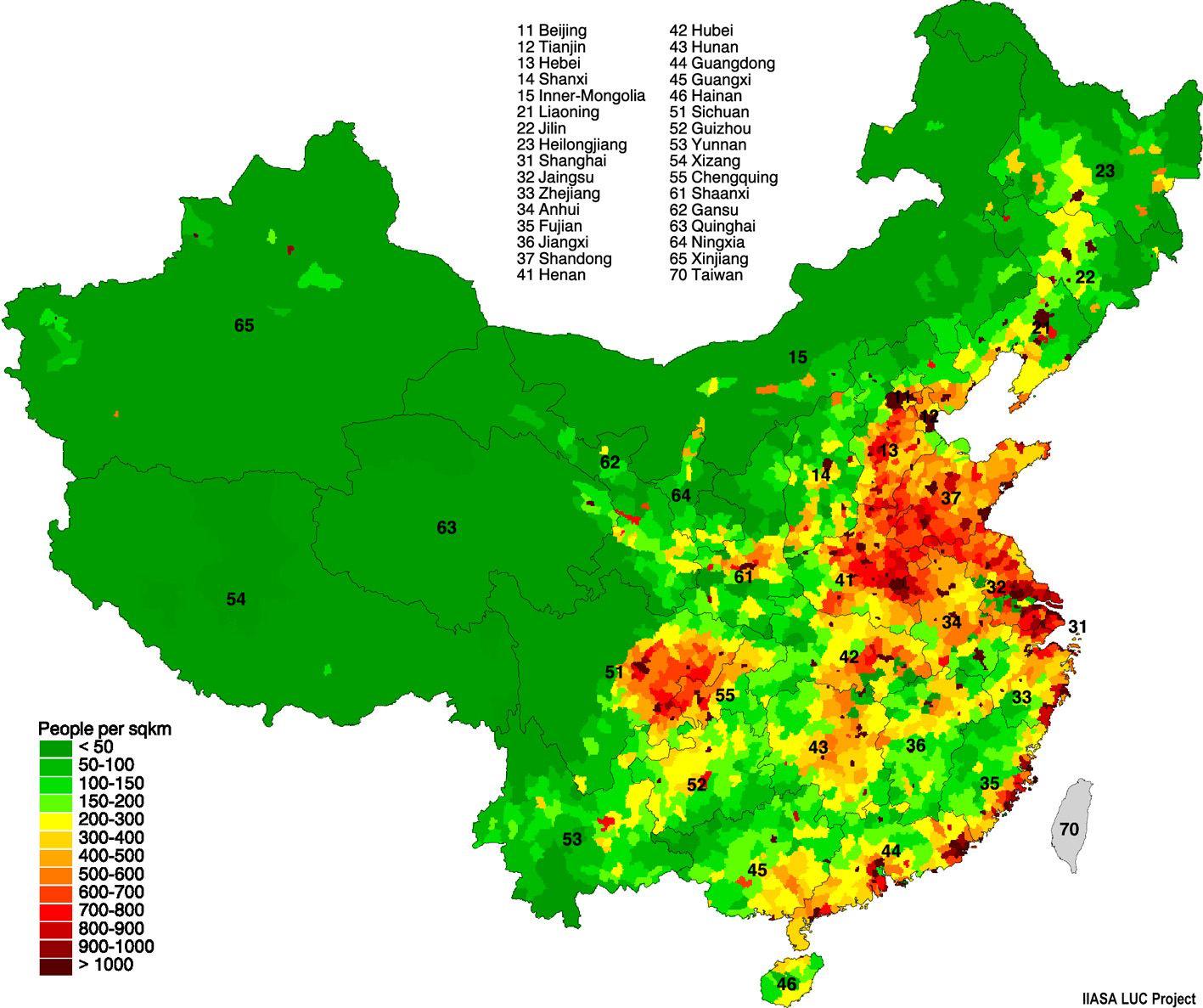 Spica 中国各地域の人口密度 国全体では153人 Sqkm 参考 バングラデシュ1127 パレスチナ711 台湾637 韓国485 オランダ399 インド364 ベルギー349 日本336 ベトナム266 Uk253 ドイツ230 スイス1 フランス113 T Co 8pof9sdigv Twitter