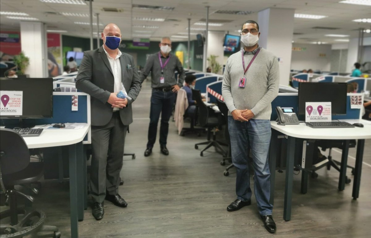 VosJames's tweet photo. I visited call centers to observe their functionality to ensure economic readiness and recovery. This sector will remain part of our key priorities for jobs and investments. The City of Cape Town funds @BPESACapeTown to advance this sector with training. @InvestCapeTown @CityofCT https://t.co/1LDApOQrXI