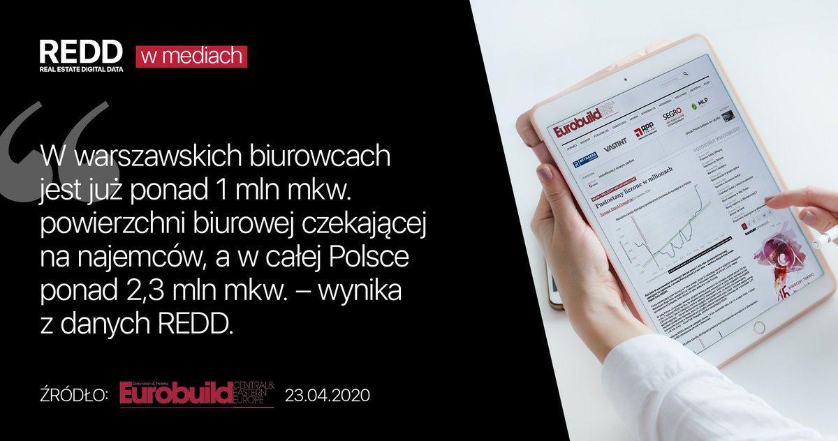 REDD_Platform's tweet photo. #REDDwMediach | 👉 Już w poniedziałek rano do naszych użytkowników trafi najnowsza analiza tygodnia – #REDDALERT. Liczby dla wielu będą zaskoczeniem. ⬇️
👉 A już dziś polecamy artykuł w @EurobuildCEE CEE, w którym @TomaszSzpyt opisuje dane #REDD: https://t.co/XUrmqa9eHz https://t.co/ARpwcGGz3Z