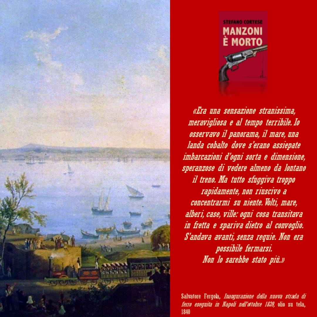 Manzoni è morto #romanzostorico @HomoScrivens edizioni 

La #ferrovianapoliportici 1839

#regnodelleduesicilie #ferdinandoiidiborbone #storiadinapoli #storiaditalia #ottocentoitaliano #unitàditalia #spedizionedeimille #giuseppegaribaldi