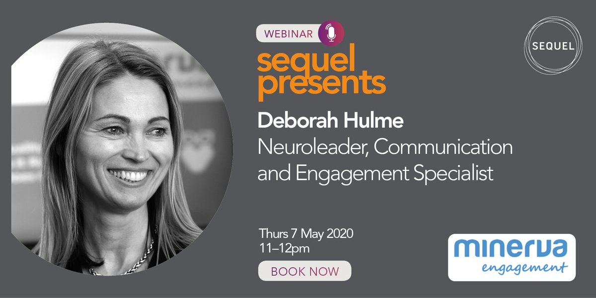 “A psychologically safe organisation is one that understands our core needs &amp; the drivers of employee behaviour"—but how do we get there? Join neuroleader Deborah Hulme <a href="/MinervaEngage/">Minerva Engagement</a> at our #SequelPresents webinar to find out. Book your free spot now: sequelgroup.co.uk/the-2020-emplo…