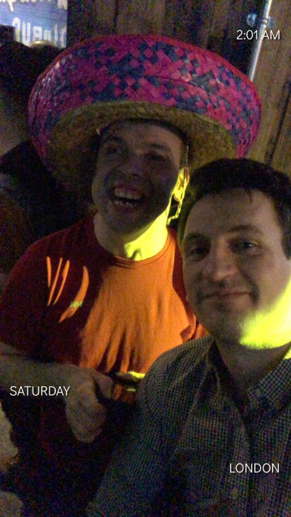 dwalesj's tweet photo. With over 200 caps for the Llanelli Warriors this is the legend Colin Tacon partying hard on tour at @LondonWelshRFC this year. Colin wants to party this hard to celebrate again. Vote @GwilWarriors #VirtualWelshCup https://t.co/hscN1bfuyN