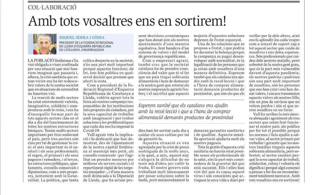 Miquel Serra Gòdia tweet media